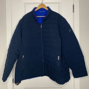 Nautica Men’s 3xl reversible heavyweight Puffer Coat